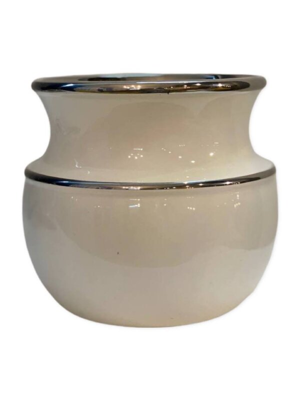 Ваза керамика белая (форма 3)